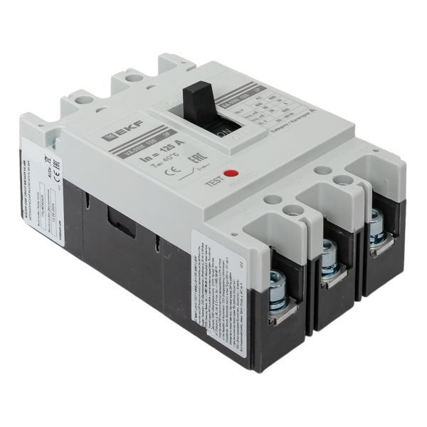 Выключатель автоматический 3п 100/125А 35кА ВА-99М PROxima EKF mccb99-100-125m ТехноИмпульс