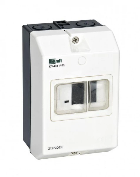 Корпус IP55 для установки ВА-431 пластик. DEKraft 21272DEK ТехноИмпульс