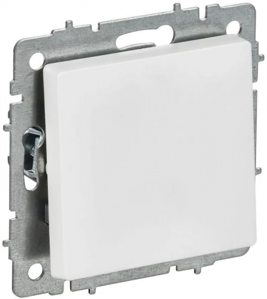 Выключатель 1-кл. СП BRITE ВС10-1-0-БрАБ 10А механизм арктич. бел. IEK BR-V10-0-10-K91 ТехноИмпульс