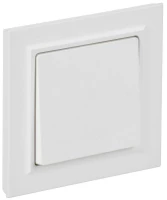 Выключатель 1-кл. СП BRITE ВСР10-1-0-БрАБ 10А в сборе арктич. бел. IEK BR-V10-0-10-K91-F ТехноИмпульс