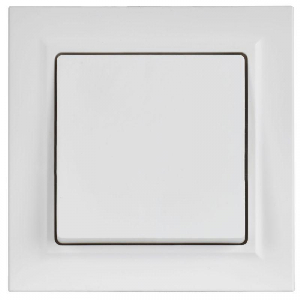 Выключатель 1-кл. СП BRITE ВСР10-1-0-БрАБ 10А в сборе арктич. бел. IEK BR-V10-0-10-K91-F ТехноИмпульс