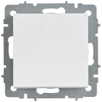 Выключатель проходной 1-кл. СП BRITE ВС10-1-6-БрАБ 10А механизм арктич. бел. IEK BR-V12-0-10-K91 ТехноИмпульс