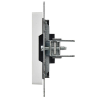 Заглушка BRITE МЗ10-БрАБ с суппортом механизм арктич. бел. IEK BR-PL10-K91 ТехноИмпульс