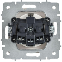 Розетка BRITE РС11-1-0-БрАБ 16А с заземл. без защ. шторок механизм арктич. бел. IEK BR-R11-16-K91 ТехноИмпульс