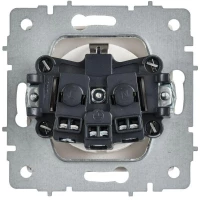 Розетка BRITE РС14-1-0-БрАБ 16А с заземл. защ. шторки механизм арктич. бел. IEK BR-R14-16-K91 ТехноИмпульс