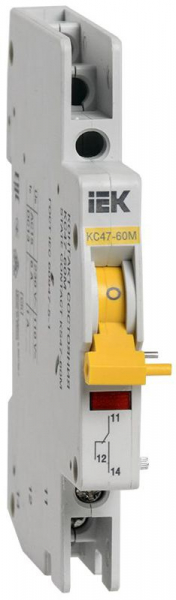 Контакт состояния КС47-60М на DIN-рейку для ВА47-60M KARAT IEK MVA31D-KS-1 ТехноИмпульс