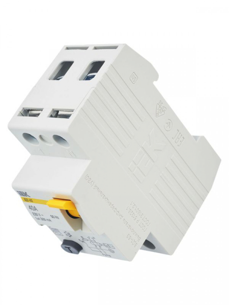 Выключатель дифференциального тока (УЗО) 2п 40А 300мА тип AC ВД1-63 KARAT IEK MDV10-2-040-300 ТехноИмпульс