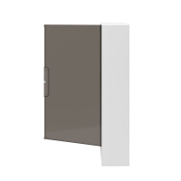 Щиток настенный 36мод. IP41 с тонированной дверцей с шинами PEN 2шт 8 отверст.+2шт 10 отверст. бел. DKC F36W1WD ТехноИмпульс