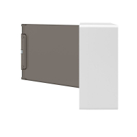 Щиток настенный 12мод. FRAME с тонированной дверцей с 2 шин PEN на 8+6 отверст. бел. DKC F12W1WD ТехноИмпульс