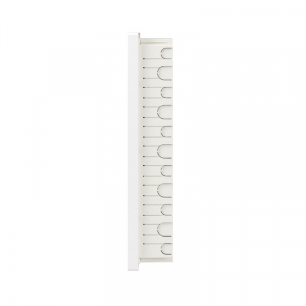 Щиток встраиваемый FRAME 36мод с тонированной дверцей с 4 шинами PEN (2шт на 8 отверст. и 2шт на 10 отверст.) бел. DKC F36B1WD ТехноИмпульс