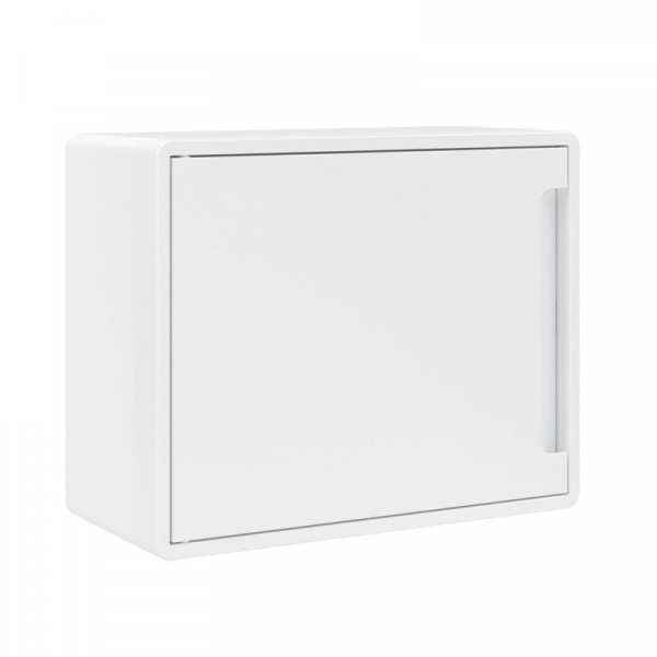 Щиток настенный FRAME 8мод. с бел. дверцей с 2 шинами PEN на 6 и 8 отверст. бел. DKC F08W1WW ТехноИмпульс