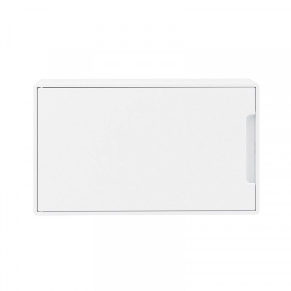 Щиток настенный FRAME 18мод. с бел. дверцей с 2 шинами PEN на 8 и 10 отверст. бел. DKC F18W1WW ТехноИмпульс