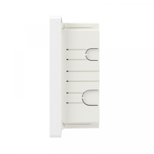 Щиток встраиваемый FRAME 18мод. с бел. дверцей с 2 шинами PEN на 8 и 10 отверст. бел. DKC F18B1WW ТехноИмпульс