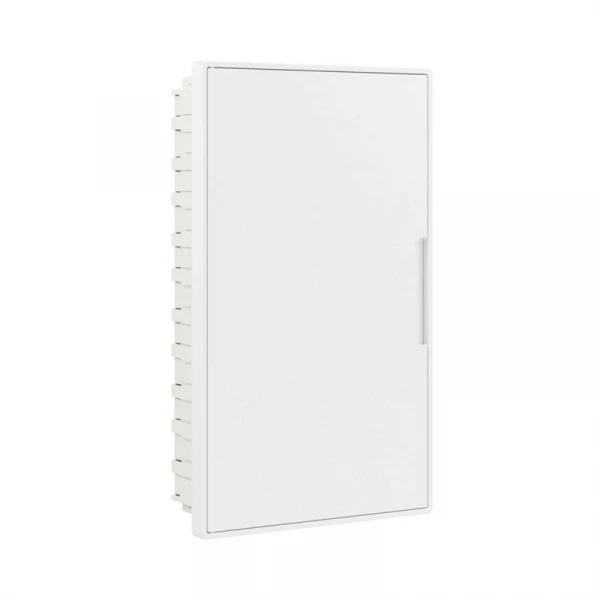 Щиток встраиваемый FRAME 36мод. с бел. дверцей с 4 шинами PEN (2шт на 8 отверст. и 2шт на 10 отверст.) бел. DKC F36B1WW ТехноИмпульс