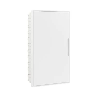 Щиток встраиваемый FRAME 36мод. с бел. дверцей с 4 шинами PEN (2шт на 8 отверст. и 2шт на 10 отверст.) бел. DKC F36B1WW ТехноИмпульс
