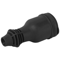 Розетка RX11-B-IP44 16А IP44 прямая с заземл. каучук черн. ЭРА Б0069325 ТехноИмпульс