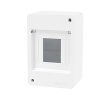 Щиток 4 мод настенный без дверцы бел. DKC F04W0W0 ТехноИмпульс