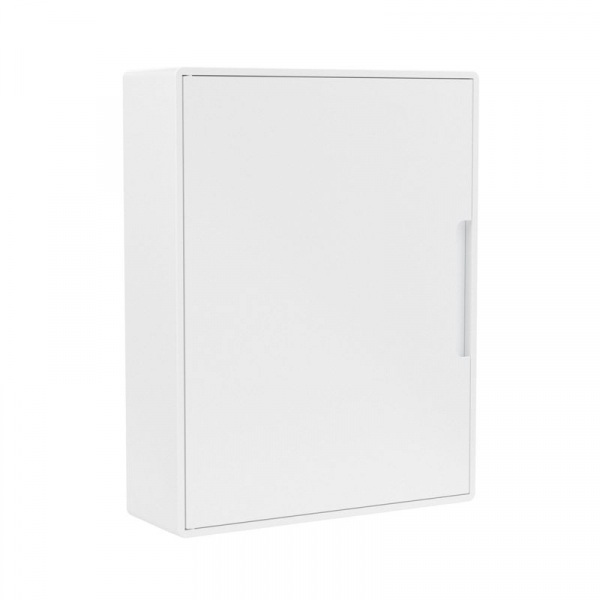 Щиток 24 мод настенный с бел. дверцей с 4 шинами PEN (2шт на 8 отв. и 2шт на 6 отв) бел. DKC F24W1WW ТехноИмпульс