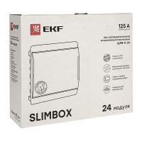 Щит ЩРВ-П-24 "SlimBox" IP41 бел. дверца PROxima EKF sb-v-24w ТехноИмпульс