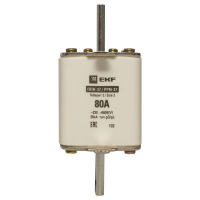 Вставка плавкая ППН-37 400/80А габарит 2 PROxima EKF fus-37/400/80 ТехноИмпульс