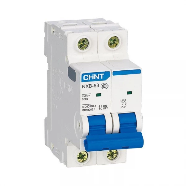 Выключатель автоматический модульный 2п C 3А 6кА NXB-63 (R) CHINT 814088 ТехноИмпульс