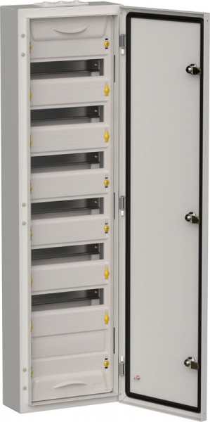 Корпус ЩРн-84 (1х84) TITAN 5 1085х310х140 IP54 метал. сер. IEK TI5-50-N-084-54-7035 ТехноИмпульс