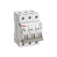 Выключатель автоматический модульный 3п C 6А 6кА AV-6 AVERES EKF mcb6-3-06C-av ТехноИмпульс