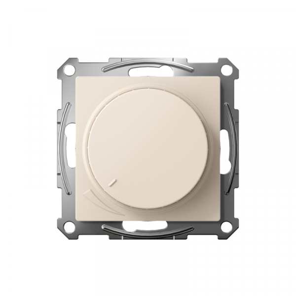 Светорегулятор поворотно-нажимной AtlasDesign 400Вт механизм беж. SE ATN000223 ТехноИмпульс