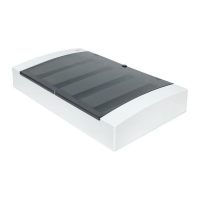 Щит распределительный навесной Unix 4x18мод. IP41 прозр. дверь PROxima EKF ux-4x18-n ТехноИмпульс