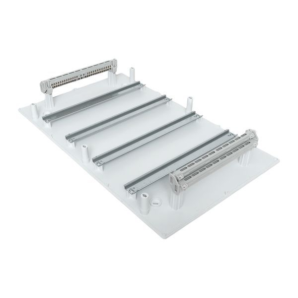 Щит распределительный навесной Unix 4x18мод. IP41 прозр. дверь PROxima EKF ux-4x18-n ТехноИмпульс