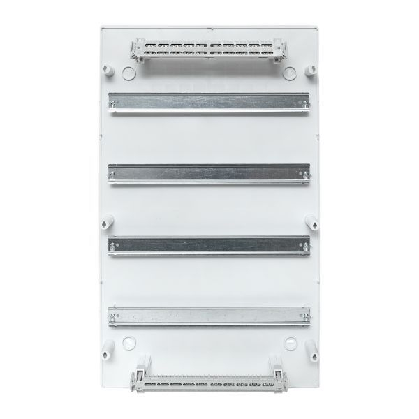 Щит распределительный навесной Unix 4x18мод. IP41 прозр. дверь PROxima EKF ux-4x18-n ТехноИмпульс