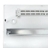 Щит распределительный навесной Unix 4x18мод. IP41 прозр. дверь PROxima EKF ux-4x18-n ТехноИмпульс