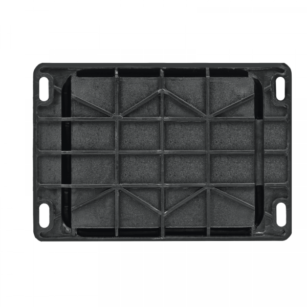 Колодка удлинителя 1-м MultiSet 16А 250В IP44 с заземл. каучук черн. SE MST4003BK ТехноИмпульс