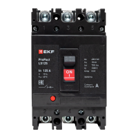 Выключатель автоматический 3п 160А 18кА LS125 ProPact EKF mccb-125-18-3-160-ls ТехноИмпульс