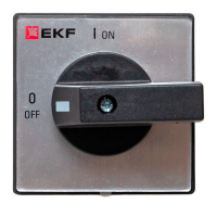 Переключатель кулачковый ПК-2-13 3п 40А "ВКЛ-ВЫКЛ" IP65 EKF pk-2-13-40-65 ТехноИмпульс