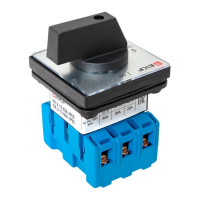 Переключатель кулачковый ПК-2-13 3п 40А "ВКЛ-ВЫКЛ" IP65 EKF pk-2-13-40-65 ТехноИмпульс