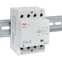 Контактор модульный КМ 40А 4NO 230В AC (3 мод.) AVERES EKF km-av-3-40-40-230V ТехноИмпульс