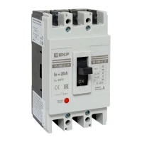 Выключатель автоматический 3п 63/20А 25кА ВА-99М PROxima EKF mccb99-63-20m ТехноИмпульс