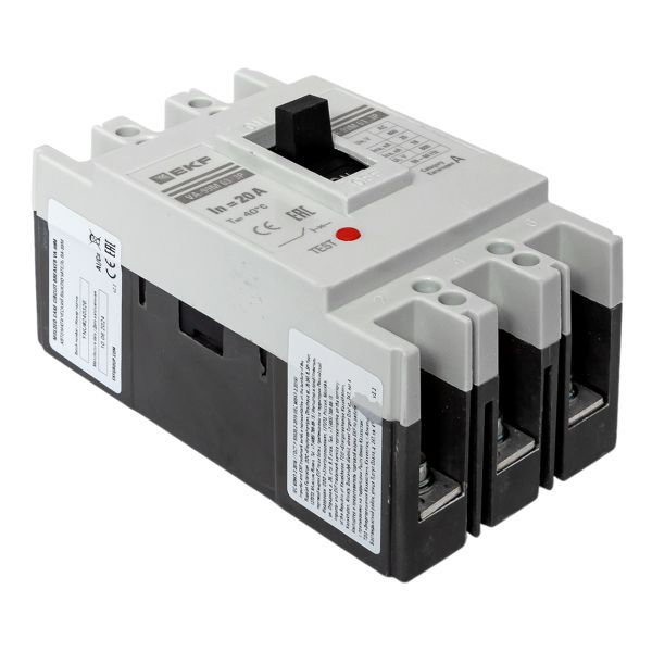 Выключатель автоматический 3п 63/20А 25кА ВА-99М PROxima EKF mccb99-63-20m ТехноИмпульс