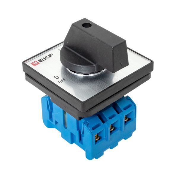 Переключатель кулачковый ПК-2-13 3П 25А "ВКЛ-ВЫКЛ" EKF pk-2-13-25 ТехноИмпульс