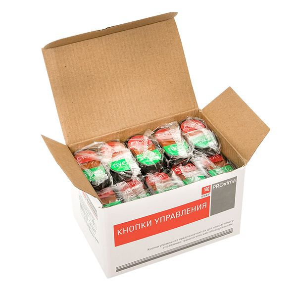 Кнопка APBB-22N "Пуск-Стоп" овал. 24В NO+NC EKF pbn-apbb-o-24 ТехноИмпульс