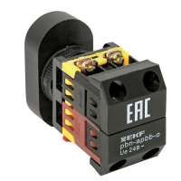 Кнопка APBB-22N "Пуск-Стоп" овал. 24В NO+NC EKF pbn-apbb-o-24 ТехноИмпульс