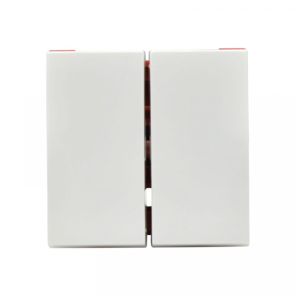 Выключатель 2-кл. 2мод. СП 10А IP20 ВК1-22-00-П бел. PRIMER IEK CKK-40D-VD2-K01 ТехноИмпульс