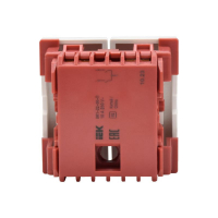 Выключатель 2-кл. 2мод. СП 10А IP20 ВК1-22-00-П бел. PRIMER IEK CKK-40D-VD2-K01 ТехноИмпульс