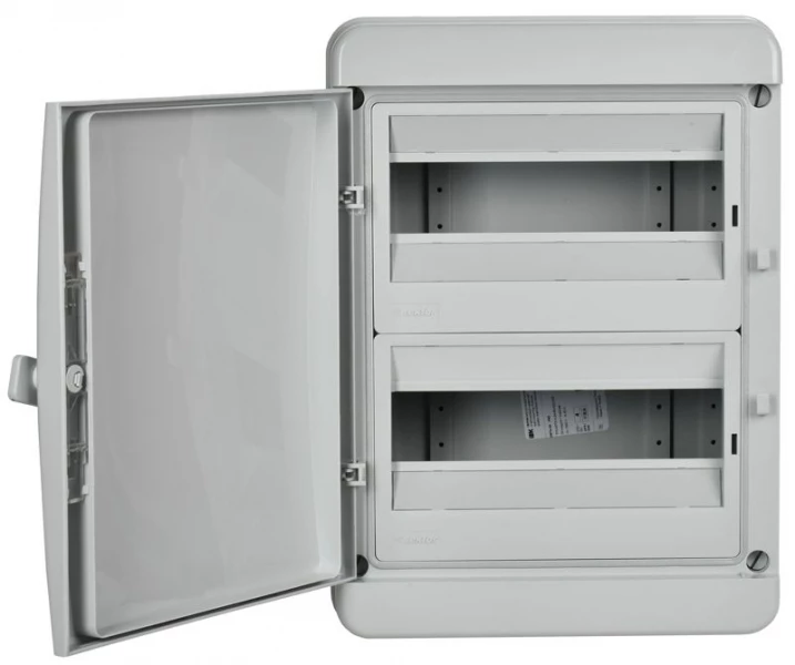 Корпус КМПн-24 TEKFOR IP65 сер. непрозр. дверь пластик. IEK TF5-KP73-N-24-65-K03-K03 ТехноИмпульс