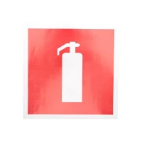 Наклейка знак пожарной безопасности "Огнетушитель" 200х200мм Rexant 56-0051 ТехноИмпульс