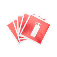 Наклейка знак пожарной безопасности "Огнетушитель" 200х200мм Rexant 56-0051 ТехноИмпульс