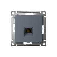 Розетка компьютерная AtlasDesign RJ45 кат.6A механизм грифель SE ATN000786 ТехноИмпульс