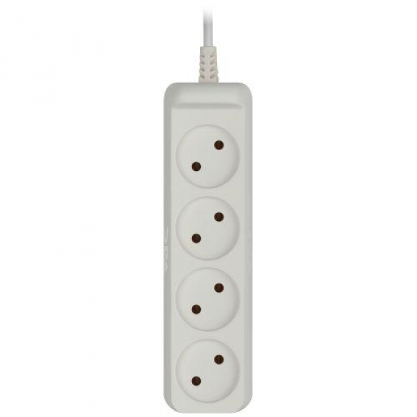 Удлинитель 4х3м без заземл. 6А IP20 UX-4-3m ШВВП 2х0.75 Эра Б0038560 ТехноИмпульс