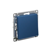 Выключатель AtlasDesign (сх. 1) 10AX с самовозвратом механизм аквамарин SE ATN001115 ТехноИмпульс